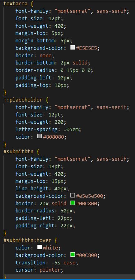 Úprava stylů v CSS.