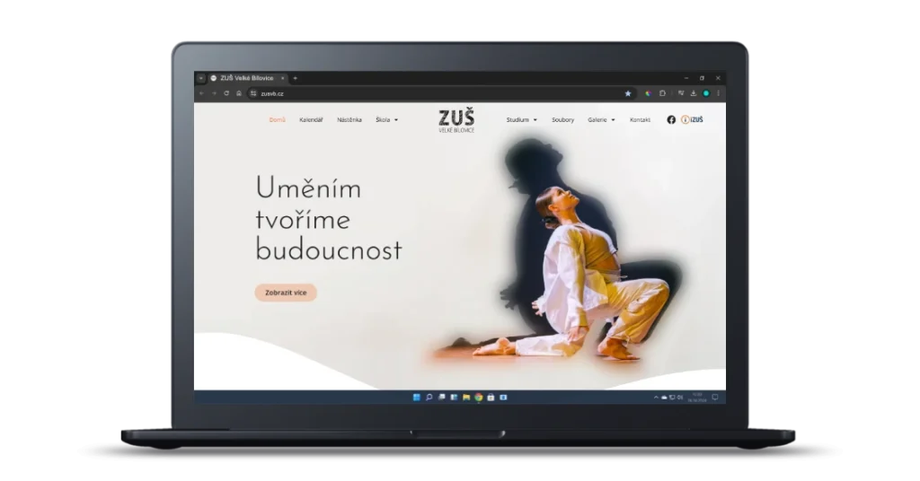 Tvorba webových stránek - ukázka prací