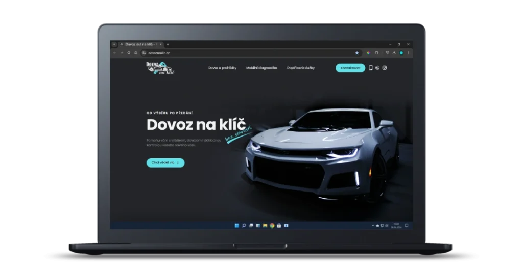Tvorba webových stránek - ukázka prací